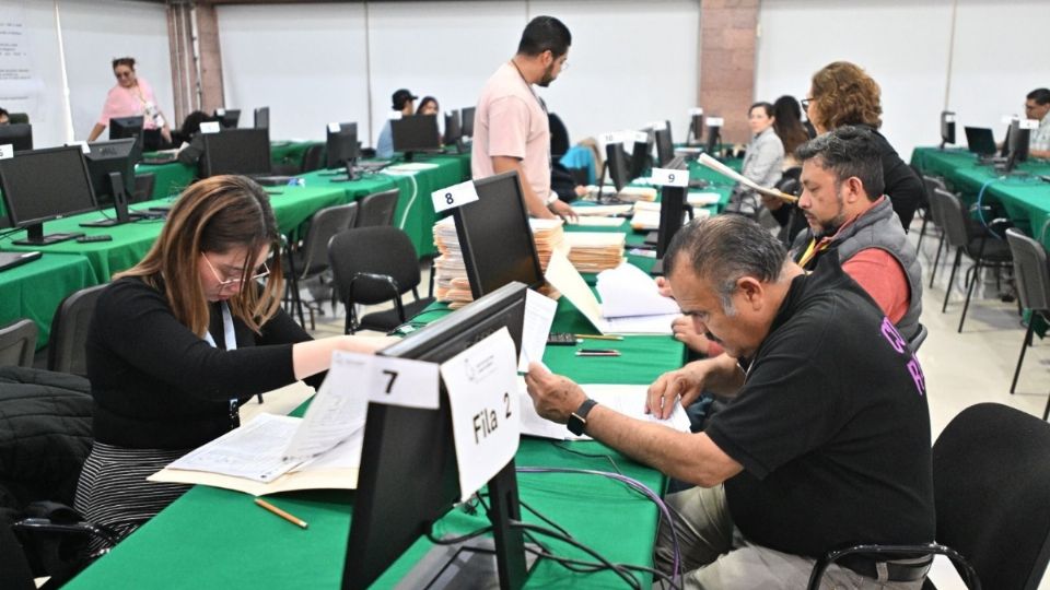 El proceso de verificación que lleva a cabo el Instituto Electoral considera la revisión y foliado de los formatos que contienen las firmas de apoyo