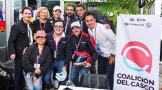 Fomentan Semov Edomex y  “Checo” Pérez el uso de equipo certificado para motociclistas