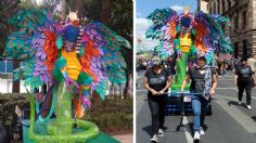 “El durmiente”, el alebrije que emprendió vuelo y celebra la vida después de la muerte