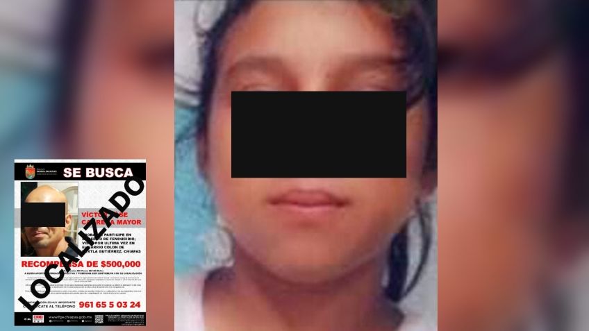 Hallan muerto a Víctor "N", presunto feminicida de Liliana, menor de 12 años asesinada en Chiapas