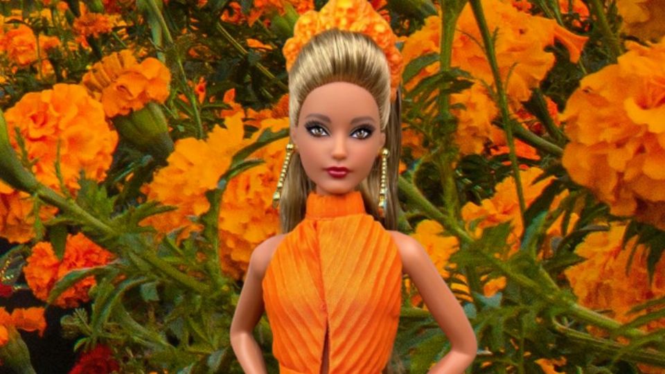 El emprendedor y amante de Barbie no dudó en celebrar Día de Muertos a su manera.