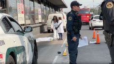 Muere mujer de 18 años arrollada por motociclista frente a estación Río Mayo del Metrobús