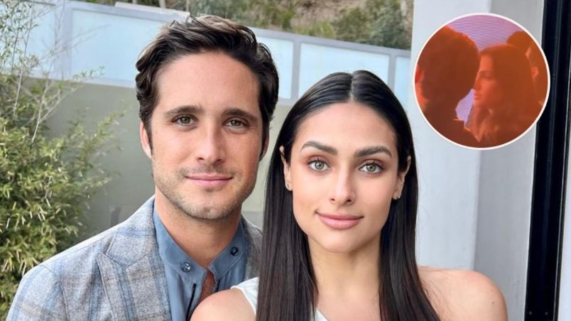 Captan a Diego Boneta y Renata Notni peleando en concierto de Alejandro Fernández