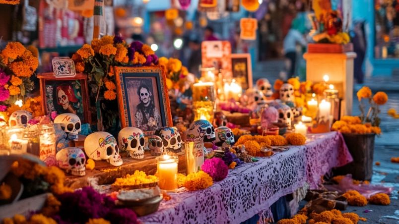 La ofrenda del Día de Muertos tiene elementos que no pueden faltar como la sal