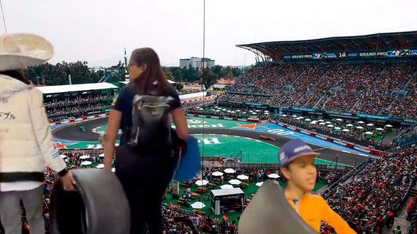 El souvenir más raro del Gran Premio de México: fans se llevan llantas de los autos de la Fórmula 1 | VIDEO