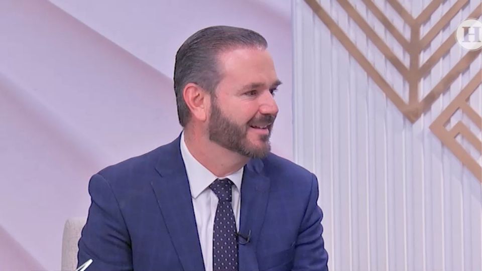 Miguel Monraz, quien presidirá la Comisión de Radio y Televisión, en entrevista con El Heraldo de México.