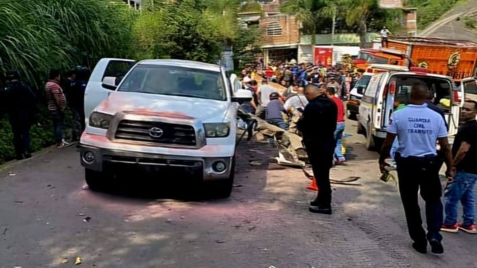 Explosión de pirotecnia en Michoacán