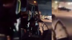 VIDEO: Chofer golpea a madre e hijo y los obliga a subir a su camión