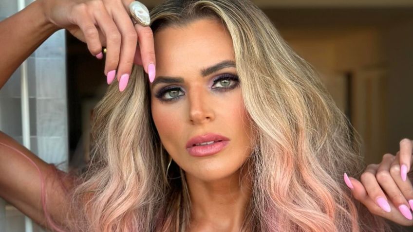 Isabella Castillo se suma a la tendencia de mechas californianas rosas, un look básico para renovar la imagen en otoño