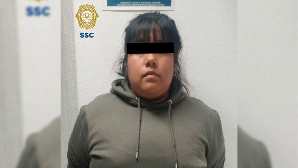 La mujer fue detenida instantes después del accidente.