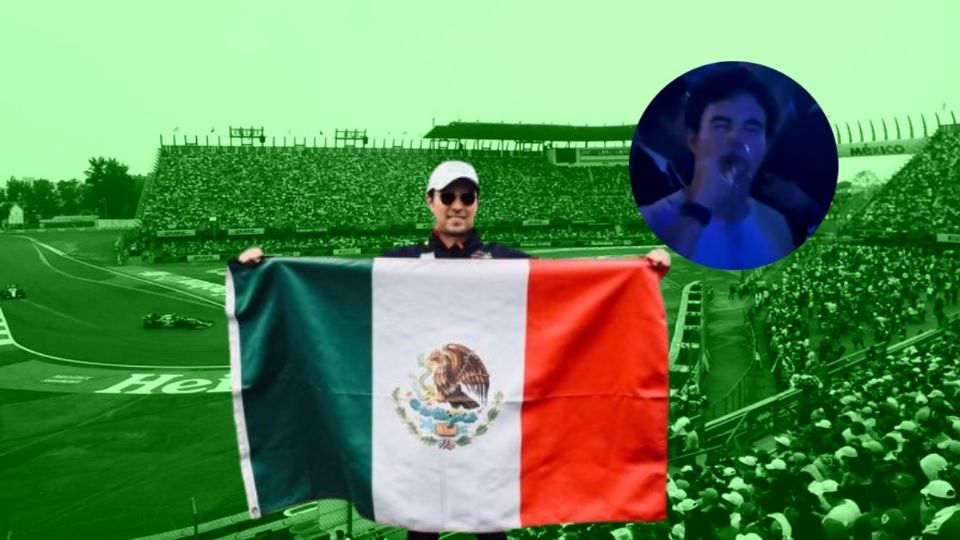 Así fue como el piloto mexicano fue visto de fiesta con algunos amigos