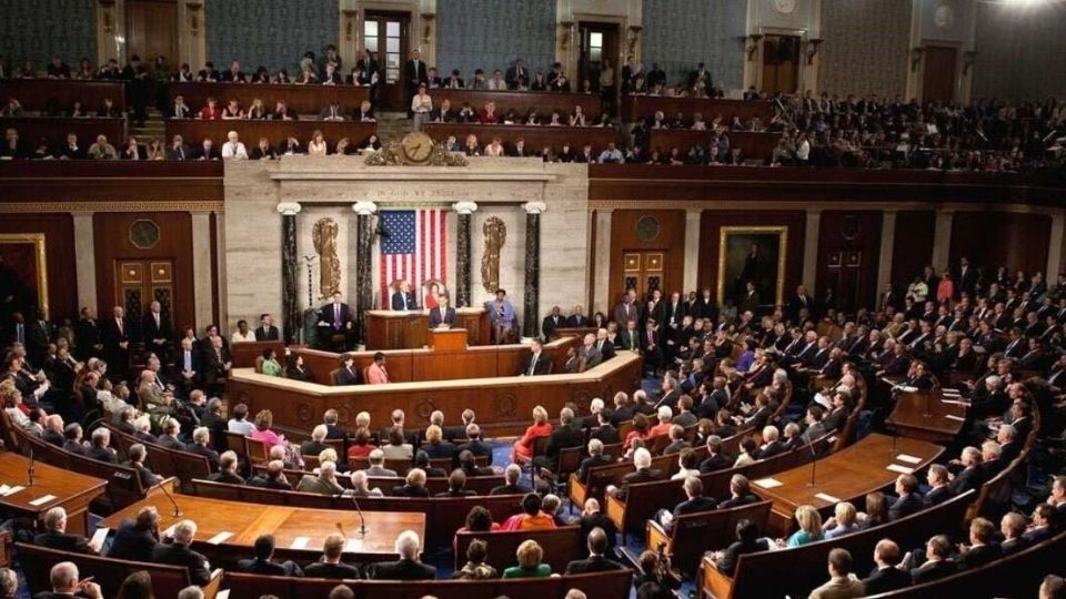 Así se integra el Congreso de Estados Unidos.