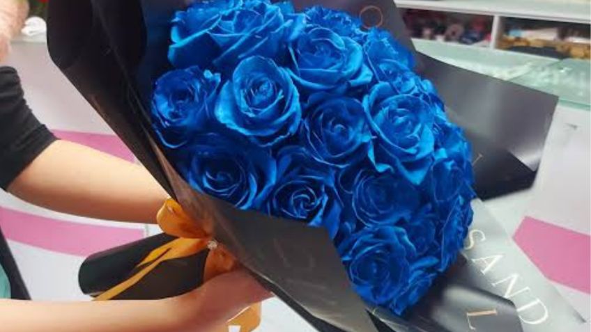 ¿Por qué se regalan flores azules a los novios HOY, 3 de octubre?