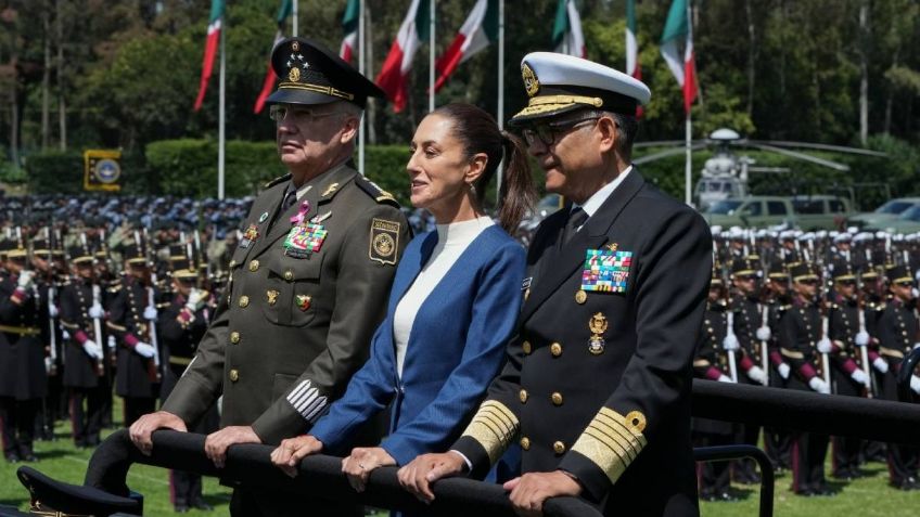 “Nunca emitiré una orden que vulnere los derechos del Pueblo”, dice Sheinbaum en Salutación de las Fuerzas Armadas