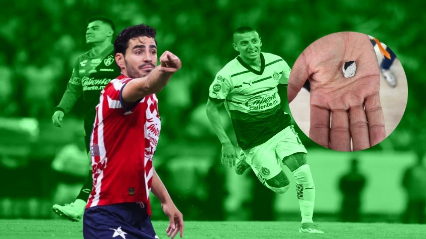 El "Pollo" Briseño habla con los afectados del petardo que lanzó un jugador de Chivas en Verde Valle