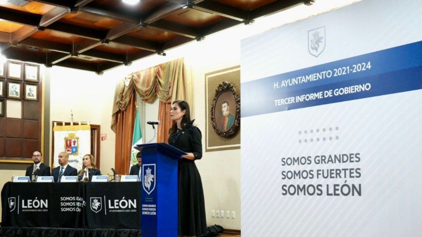 Vendrá lo mejor para León: Alejandra Gutiérrez en Tercer Informe