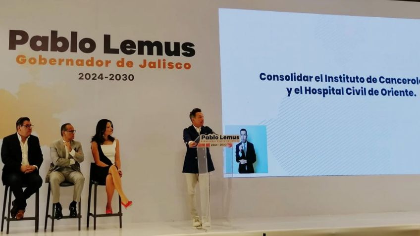 Pablo Lemus presenta gabinete de Salud en Jalisco, Salomón Chertorivski coordinará Comité Estatal