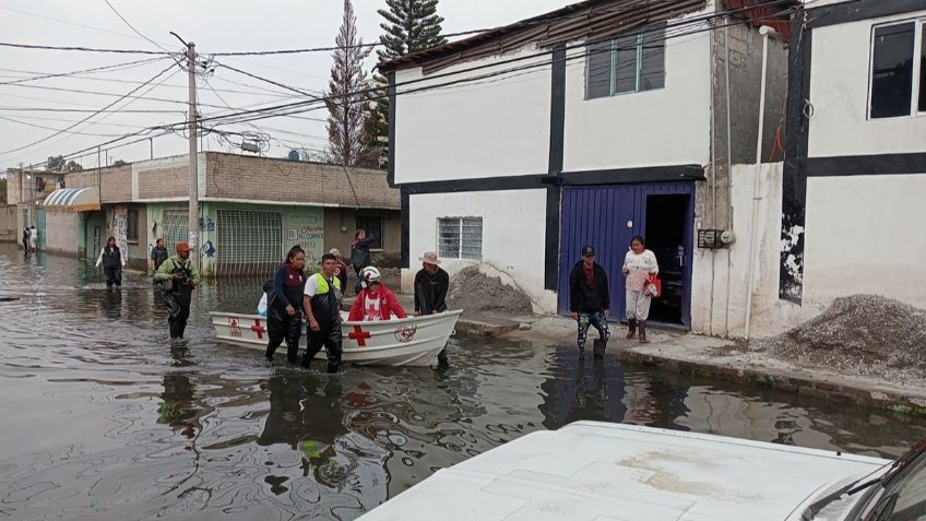 Tras inundaciones en Edomex, solo 24 trabajadores de Chalco tramitaron su seguro de daños