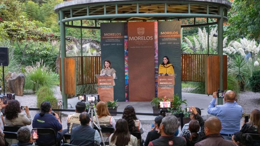 Josefina Rodríguez Zamora asiste a la presentación de la marca destino "Morelos, la primavera de México"