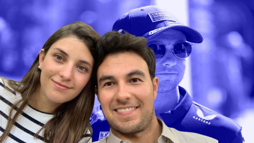 "Checo" Pérez presume una romántica foto con su esposa, Carola Martinez, antes del reinicio de la Fórmula 1