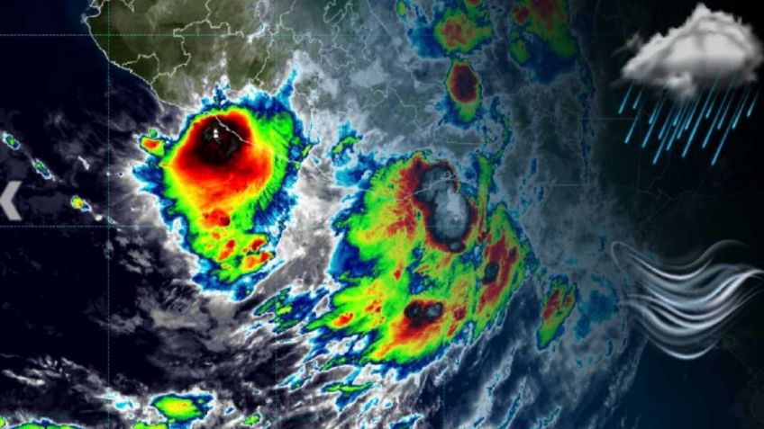 ¿Ya no impactará el ciclón Kristy? Depresión tropical Once-E se debilita este jueves 3 de octubre