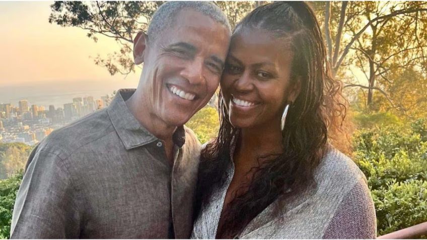 Michelle y Barack Obama celebran su 32 aniversario con una inédita fotografía