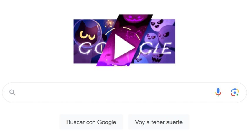 ¿Cómo se juega en el doodle de Halloween de Google?