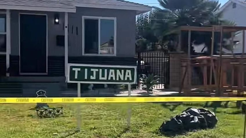 Condenan decoración de vivienda en Estados Unidos que resalta la violencia en Tijuana