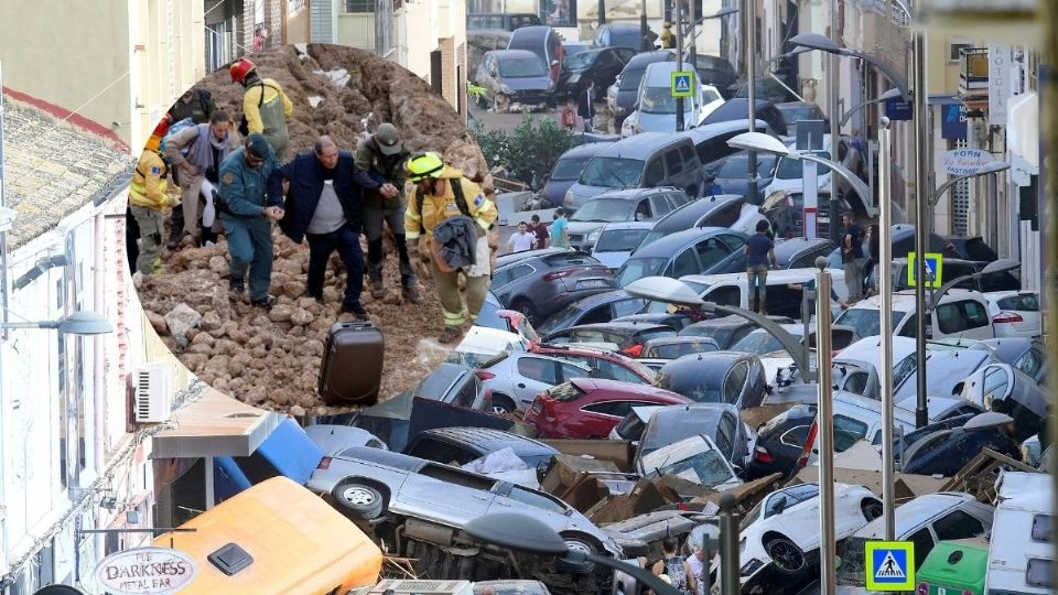 Tras las inundaciones en España se registran casi 100 muertos.