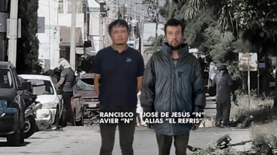 Los dos detenidos fueron presentados la noche de este miércoles por la Fiscalía estatal.