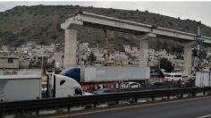 Motociclista muere arrollada tras derrapar en la Autopista México-Puebla