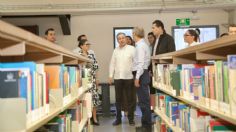 Alfonso Durazo cumple con rehabilitación de calles del centro histórico y entrega de biblioteca del Colson