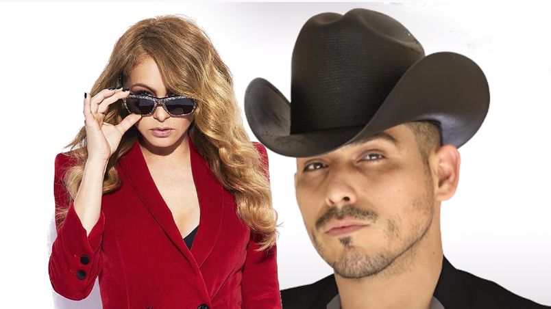 Paulina Rubio y Espinoza Paz hicieron una canción juntos