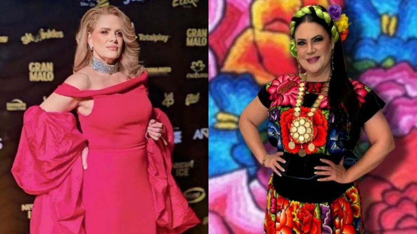 Erika Buenfil le pone un alto a los ataques de Alejandra Ávalos, así le responde: "señora, dele vuelta a la hoja"