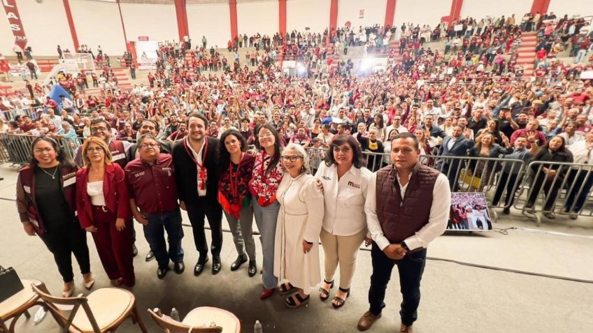 Morena nacional cierra filas con militantes en San Luis Potosí