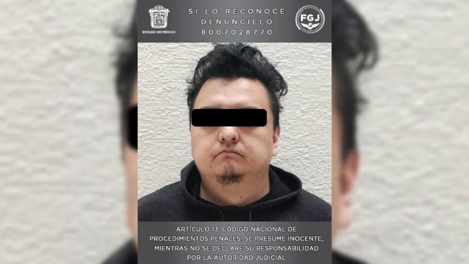 El presunto responsable fue internado en el penal de Tlalnepantla.