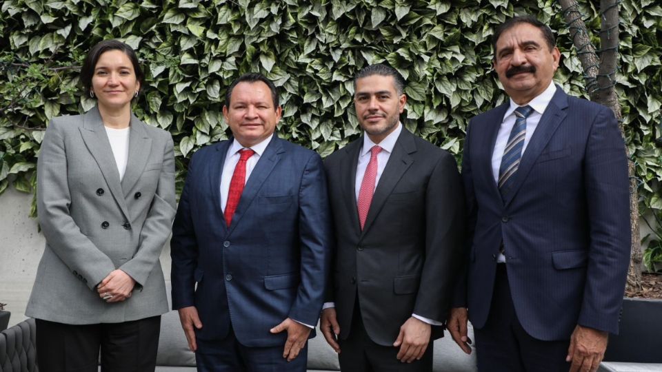 Joaquín Díaz Mena, gobernador de Yucatán, se reunió con el secretario de Seguridad y Protección Ciudadana, Omar García Harfuch