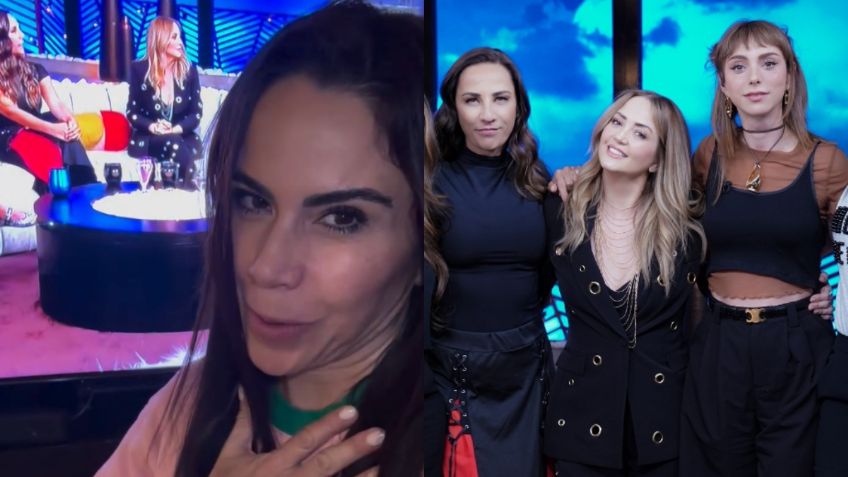 Paola Rojas reacciona a la presencia de Andrea Legarreta en Netas Divinas, la conductora revela si ocupará su lugar: "no sufran"