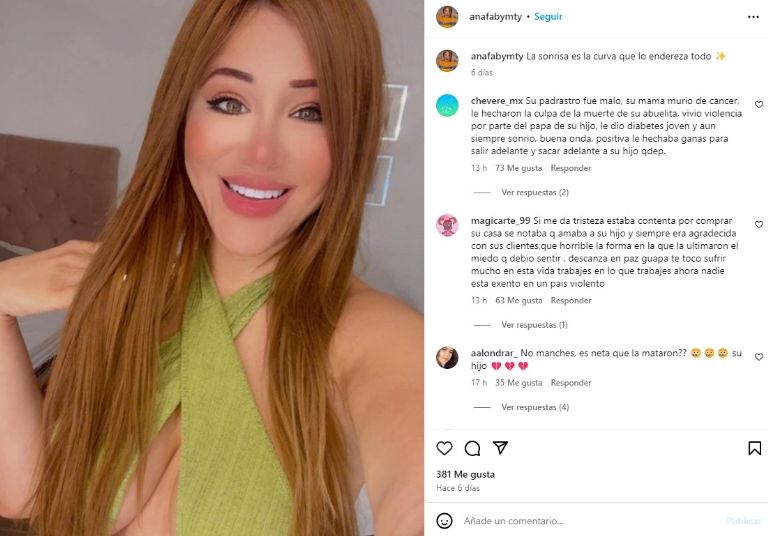 barbie regia ana fabiola asesinato qué le pasó