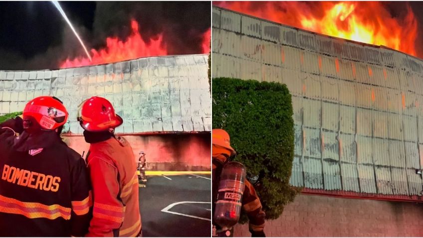 Captan momento exacto del inicio del voraz incendio que consumió Club Cordilleras de Zapopan