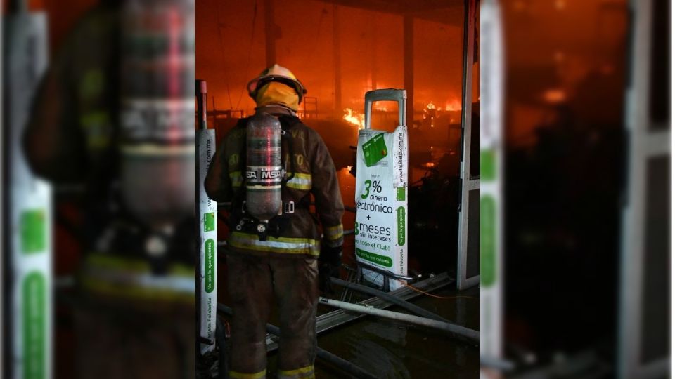 No hay lesionados por este impresionante incendio.