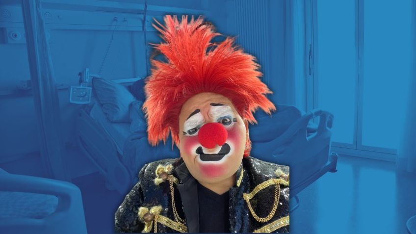 Payaso "Botoncito" sufre infarto en Monterrey y es hospitalizado, ahora necesita varias cirugías