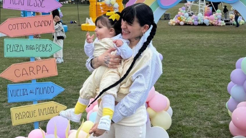 Cazzu e Inti, ¡como dos gotas de agua! Esta FOTO revela que la niña se parece cada vez a su mamá