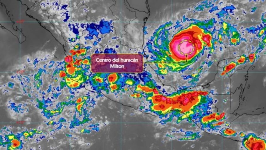 Huracán Milton: ¿podría escalar a categoría 4 en su paso por México?