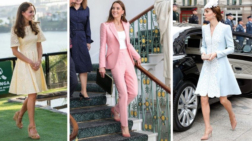 Colores pastel, la tendencia de moda que Kate Middleton impone con sus looks más elegantes