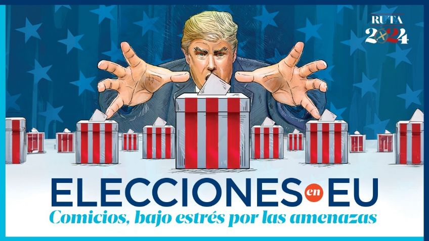 Elecciones en EU: comicios, bajo estrés por las amenazas