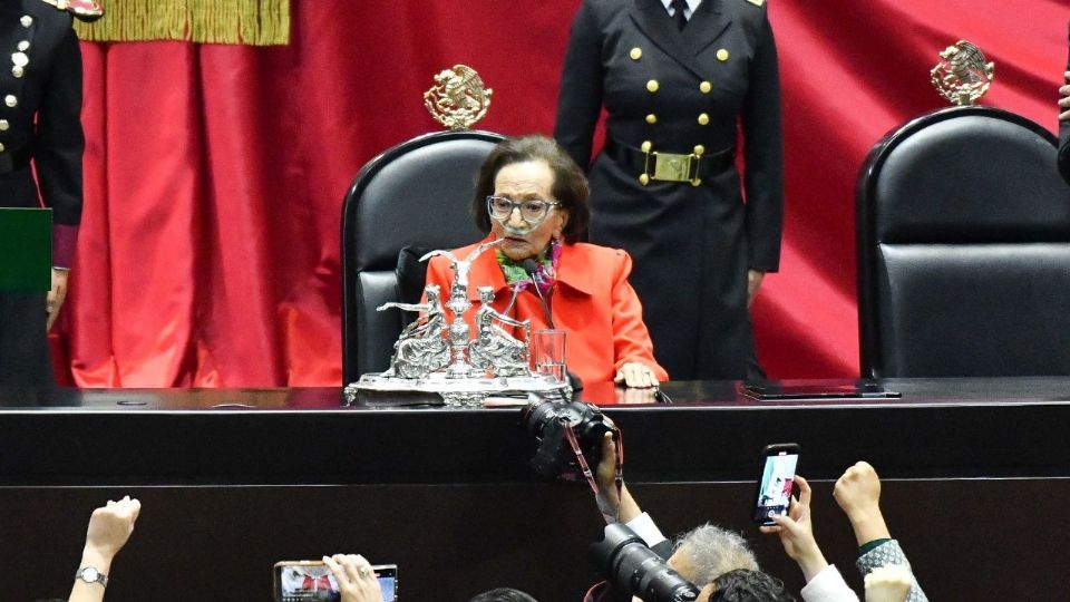 Ifigenia Martínez, en la sesión del pasado 1 de octubre.