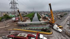 La reconstrucción de puente peatonal Nezahualcóyotl-Chimalhuacán con avance del 65%: Sedui