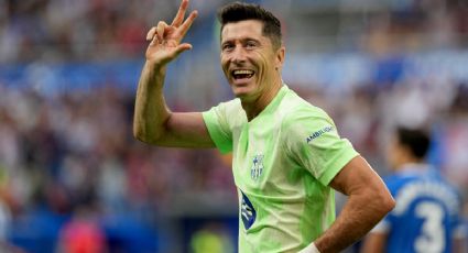 Barcelona se mantiene en la cima con triplete de Lewandowski