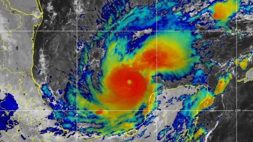 Por huracán Milton categoría 5, suspenden clases y actividades no esenciales en Yucatán